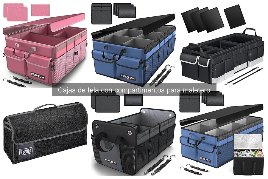 Comparativa de Cajas de Tela para Maletero: Las Mejores Marcas