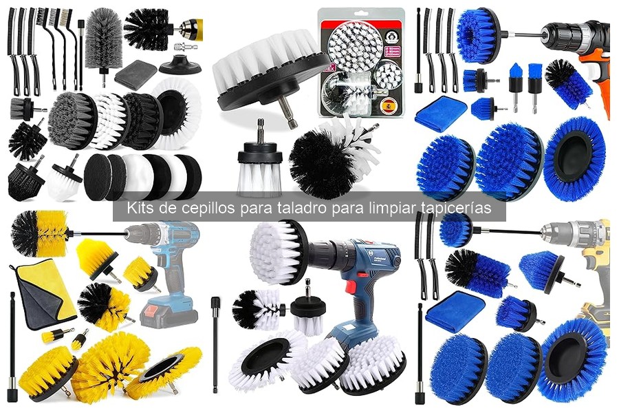 ** Comparativa de cepillos para taladro: nylon vs metal