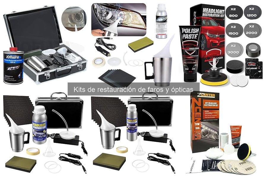** Comparativa de Kits de Restauración de Faros: Mejores Marcas