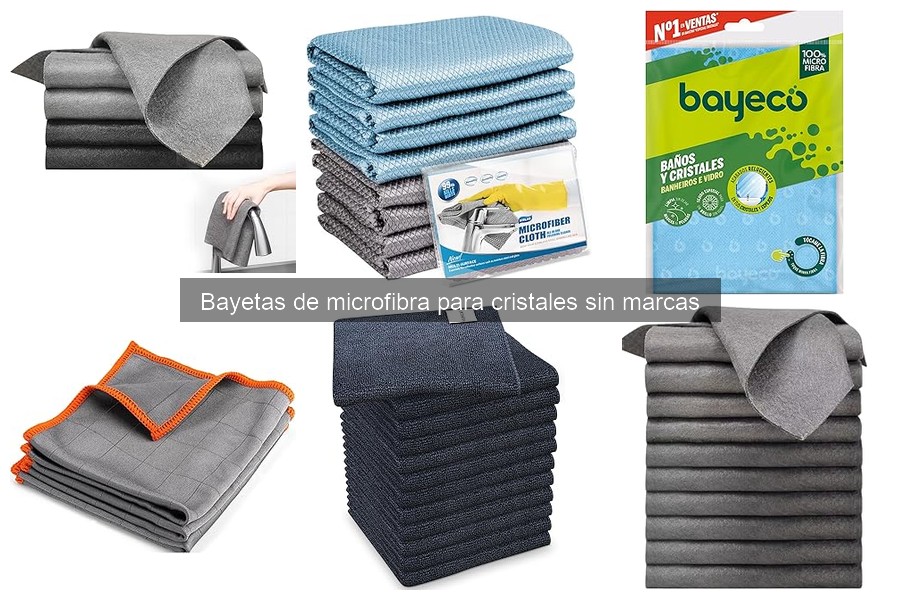 Comparativa de las Mejores Bayetas de Microfibra para Cristales