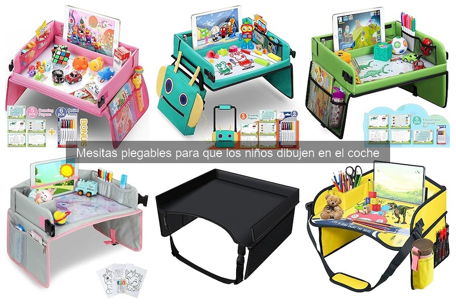 Comparativa de las Mejores Mesitas Plegables para Niños
