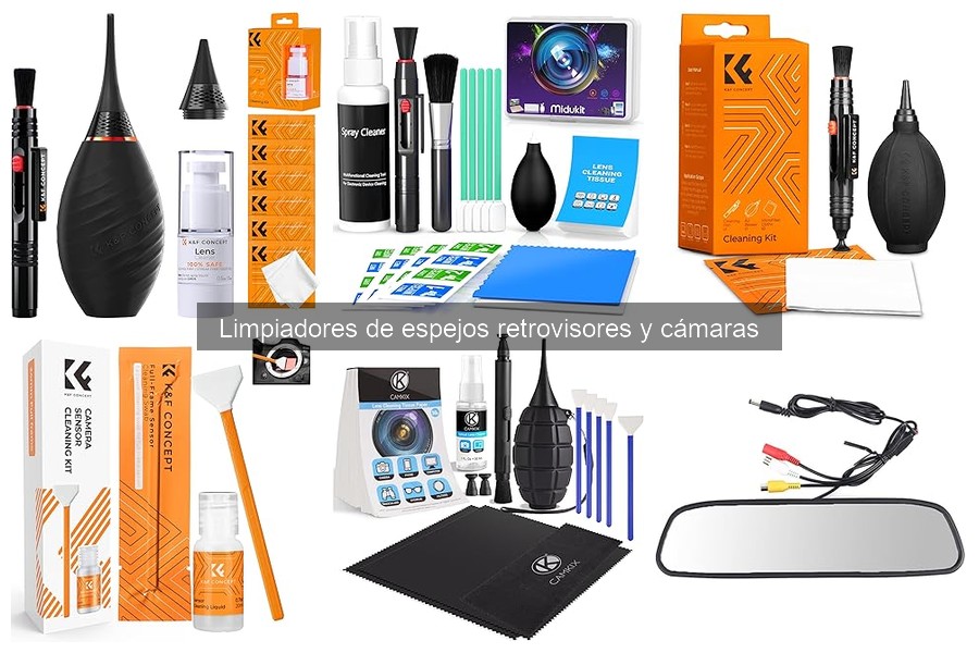 Comparativa de Limpiadores de Espejos y Cámaras: Mejores Marcas
