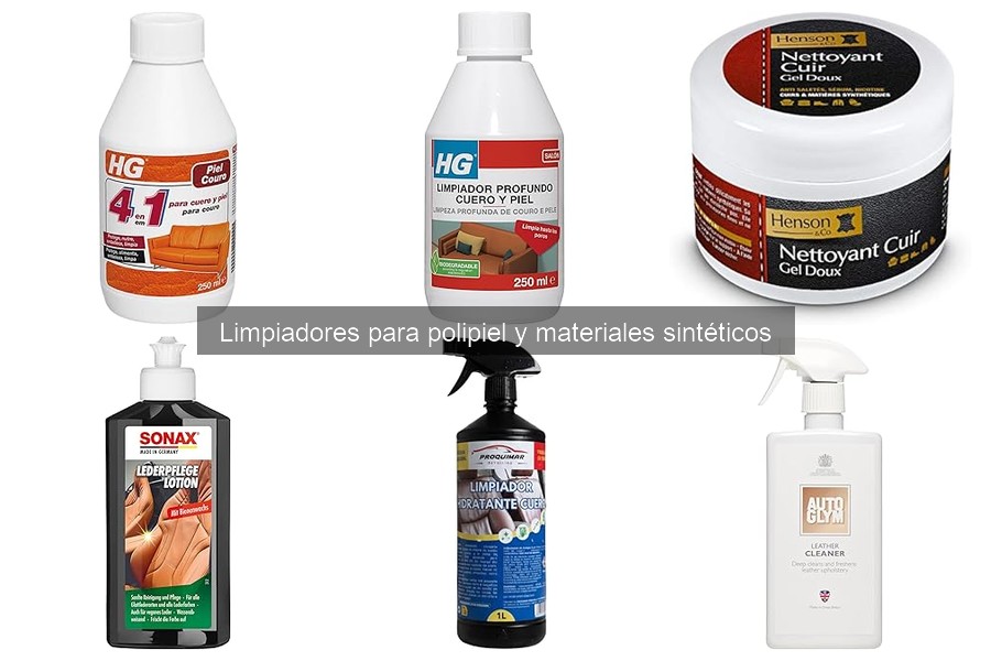 Comparativa de limpiadores para polipiel: HG vs Proquimar