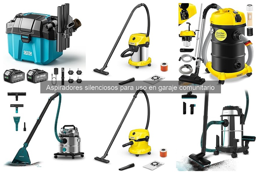 Comparativa de los Mejores Aspiradores Silenciosos para Garajes