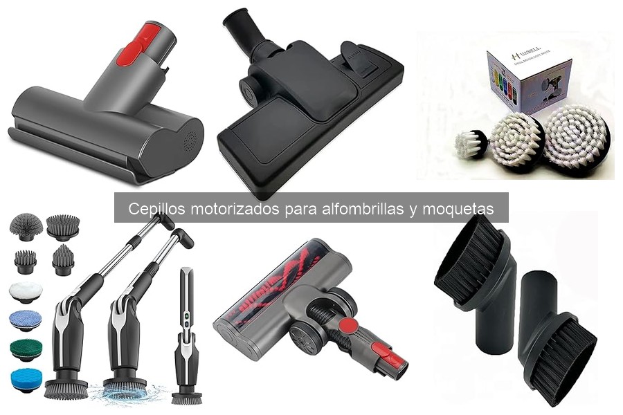 Comparativa de los Mejores Cepillos Motorizados para Alfombrillas