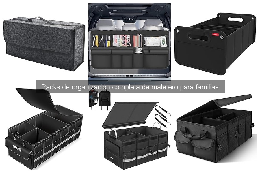 Comparativa de los Mejores Packs de Organización de Maletero