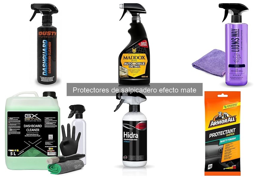 Comparativa de los Mejores Protectores de Salpicadero Efecto Mate