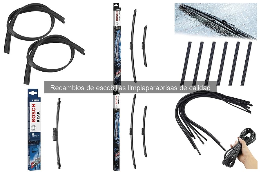 Comparativa de marcas de escobillas limpiaparabrisas de calidad