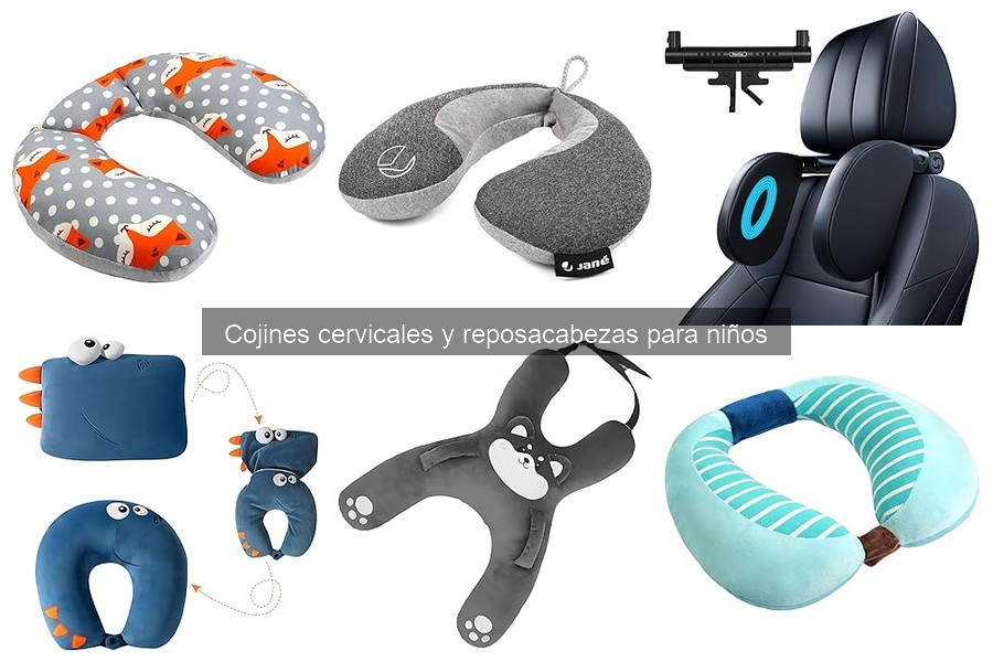 ** Comparativa de materiales en cojines cervicales para niños
