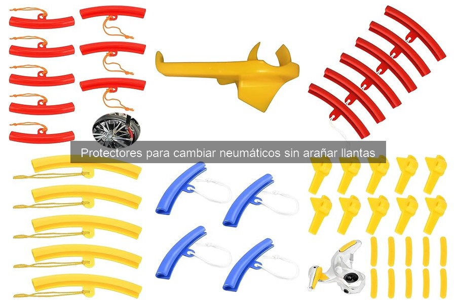 Comparativa de materiales en protectores de neumáticos