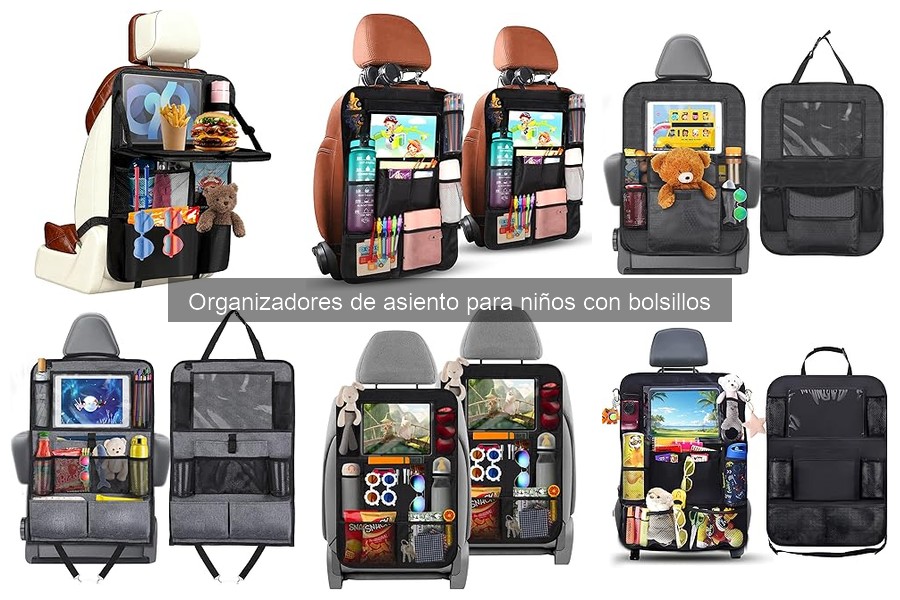 Comparativa de Organizadores de Asiento para Niños