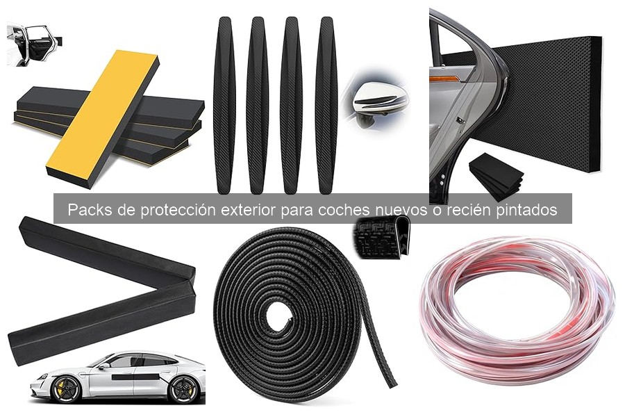 Comparativa de Packs de Protección Exterior para Coches