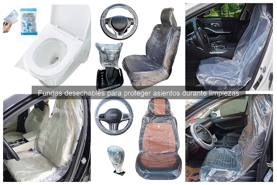Comparativa de precios de fundas desechables para asientos