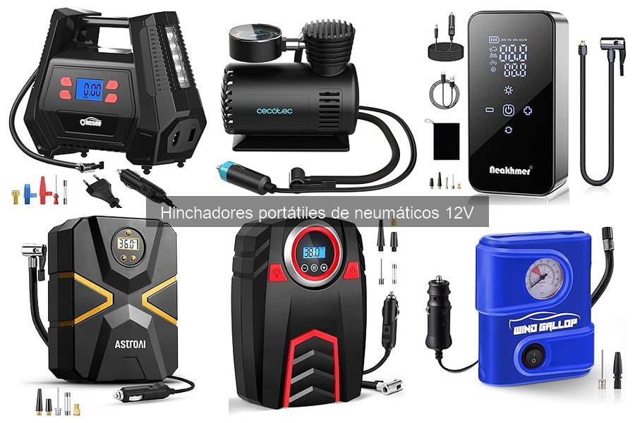 Comparativa de precios de hinchadores portátiles 12V