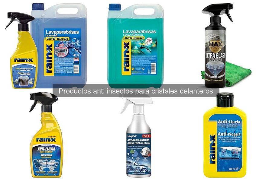 Comparativa de Productos Anti Insectos para Cristales