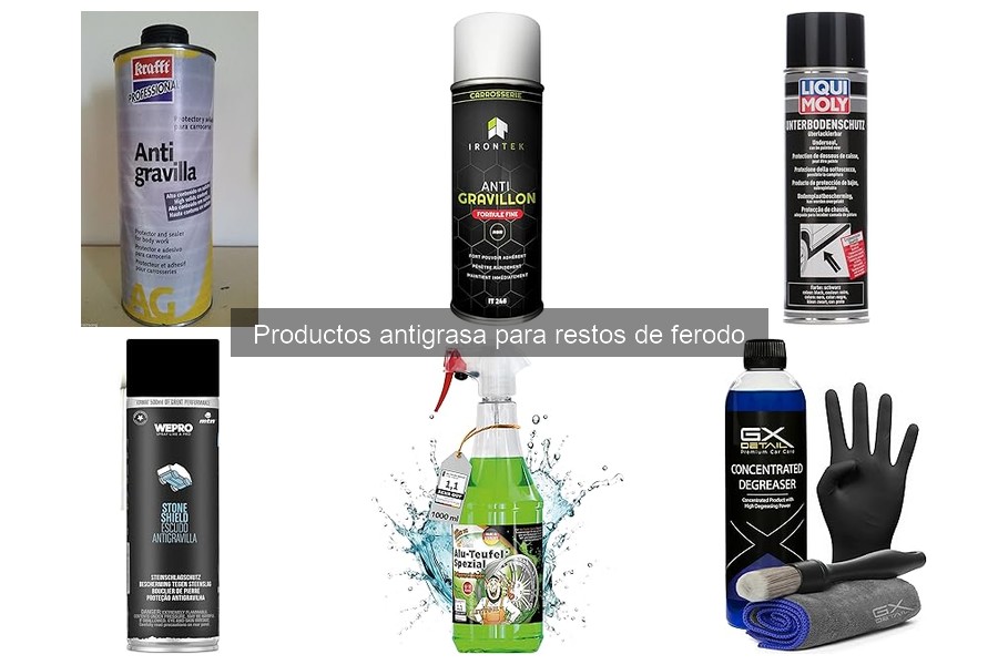 Comparativa de productos antigrasa para ferodo: ¡Descubre los mejores!