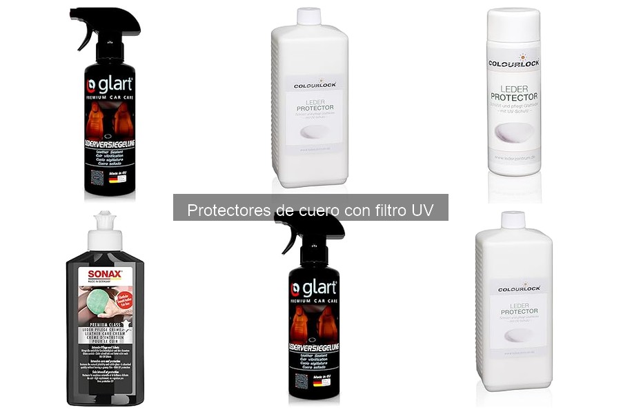 Comparativa de Protectores de Cuero con Filtro UV