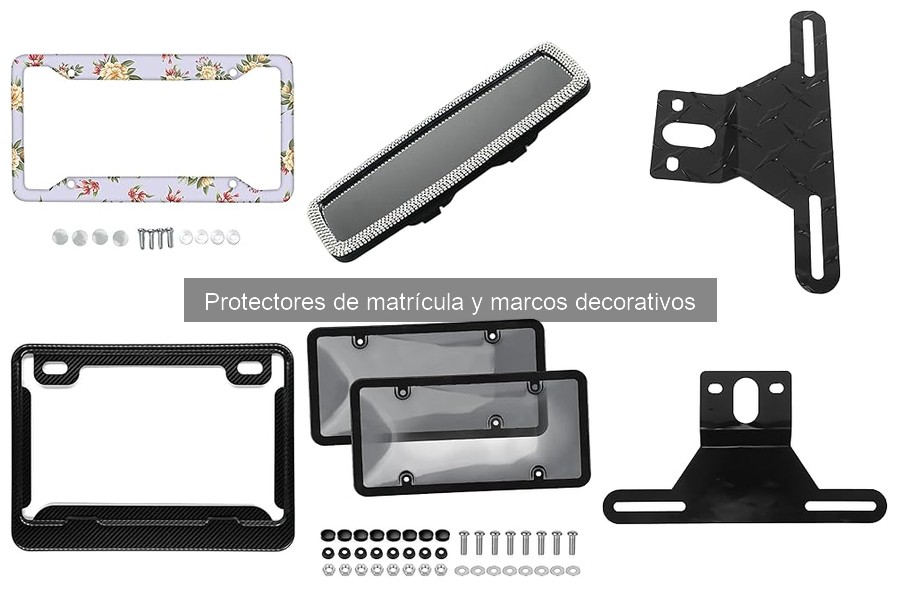 Comparativa de protectores de matrícula: Mejores marcas 2023
