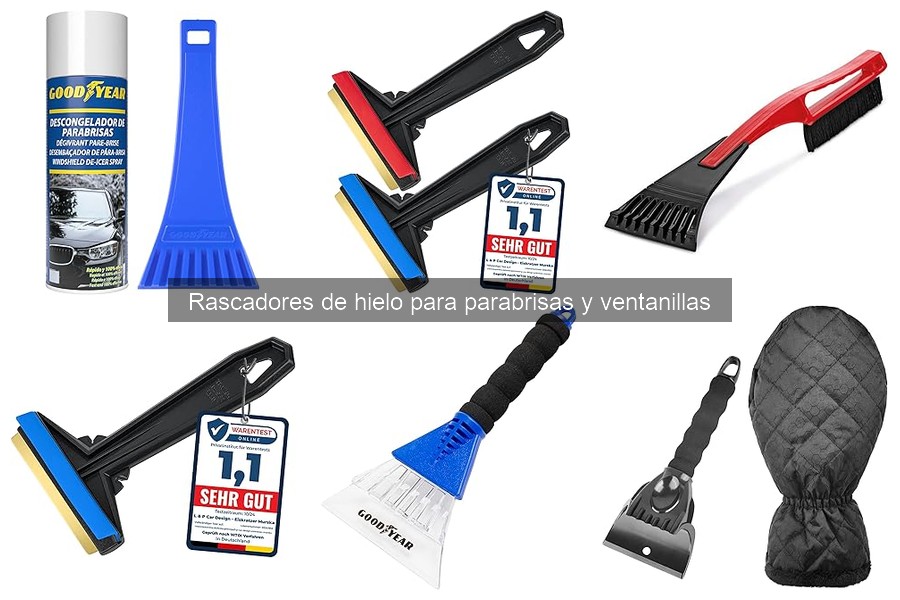 Comparativa de Rascadores de Hielo: Plástico vs Metal
