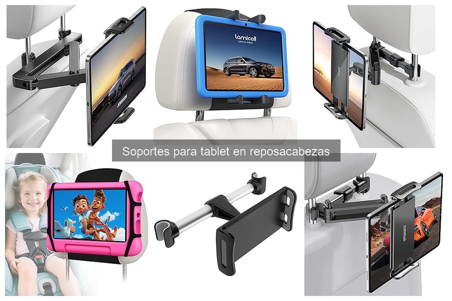 Comparativa de Soportes para Tablet en Reposacabezas