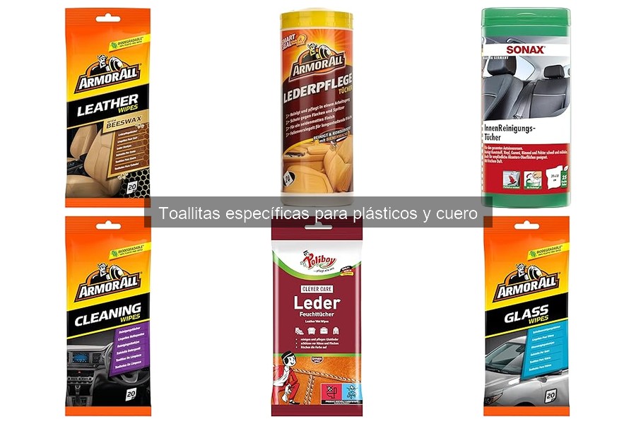 Comparativa de Toallitas vs Otros Limpiadores para Plásticos y Cuero