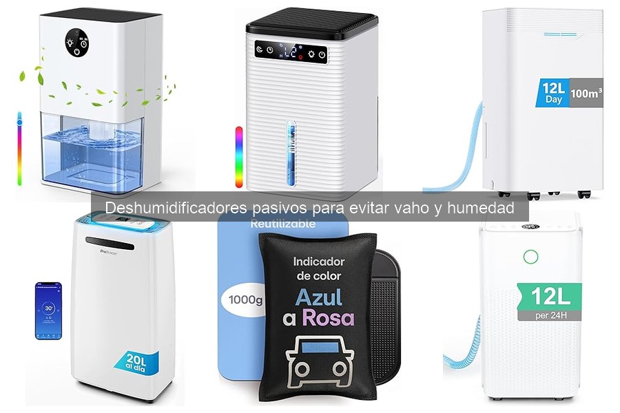 Comparativa: Deshumidificadores Pasivos vs Eléctricos