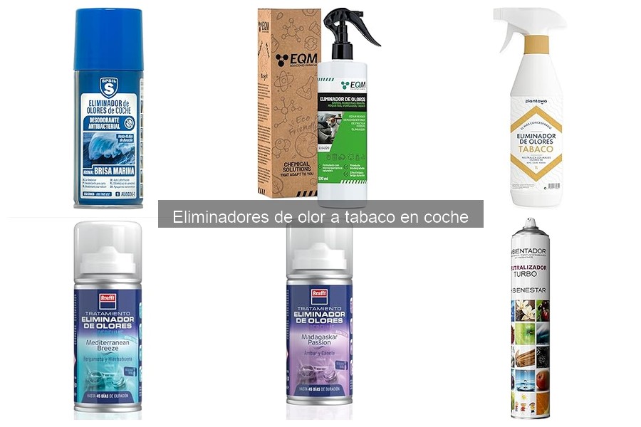 ** Comparativa: Eliminadores de olor a tabaco vs Ambientadores