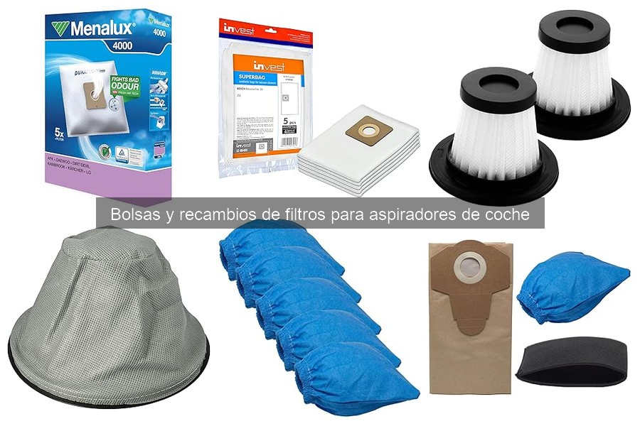 Comparativa: Filtros desechables vs. reutilizables para aspiradores de coche