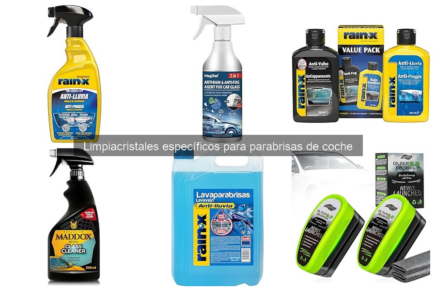 Comparativa: Limpiacristales Líquidos vs Aerosol para Coche