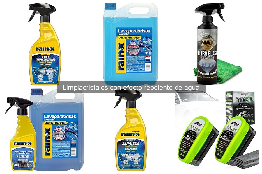 Comparativa: Limpiacristales Repelentes vs Tradicionales