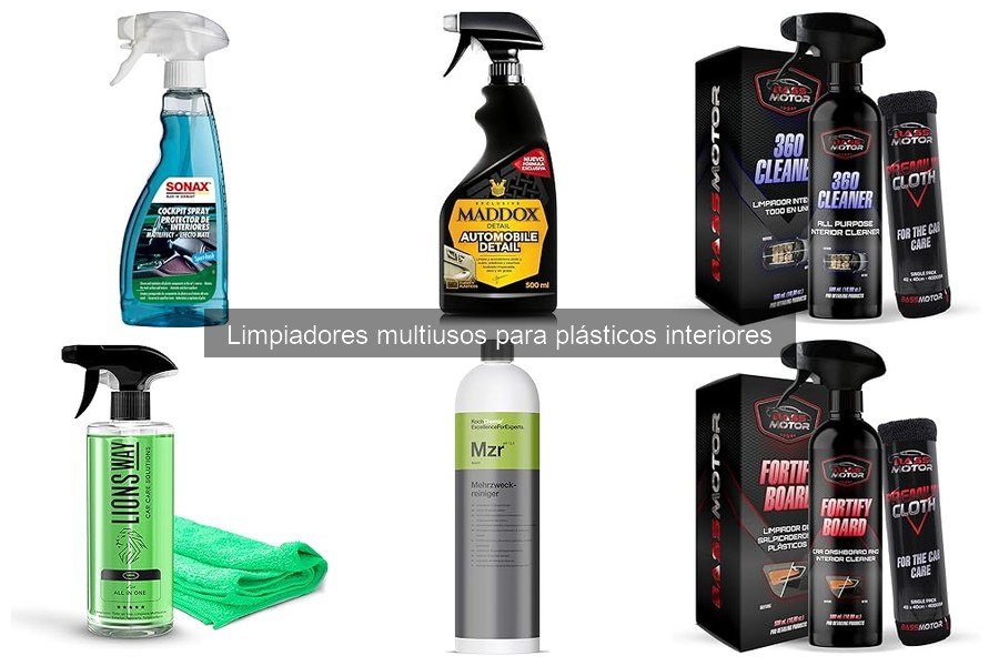 Comparativa: Limpiadores Multiusos vs Específicos para Plásticos