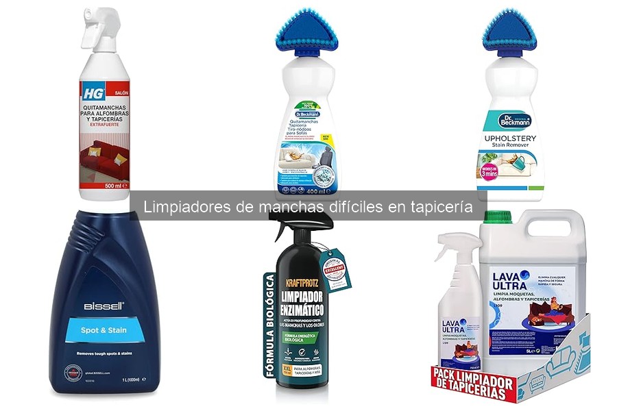 Comparativa: Limpiadores químicos vs naturales para tapicería