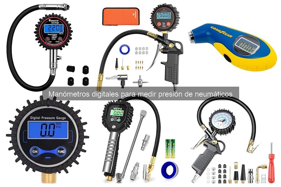 Comparativa: Manómetros Digitales vs. Analógicos de Neumáticos