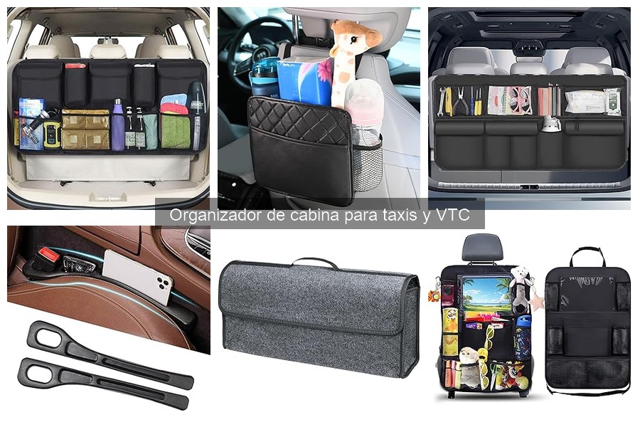 Comparativa: Materiales en Organizadores de Cabina para Taxis y VTC