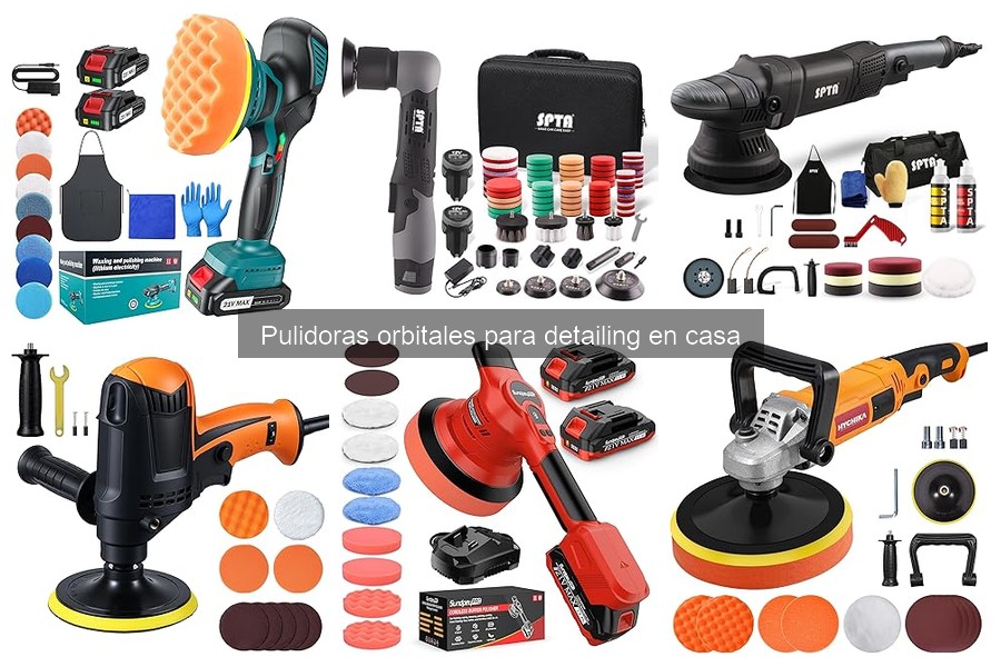 Comparativa: Pulidoras Orbitales vs Rotativas para Detailing