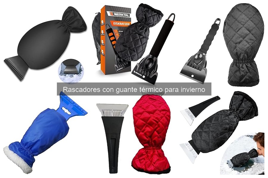 Comparativa: Rascadores con guante térmico vs. tradicionales