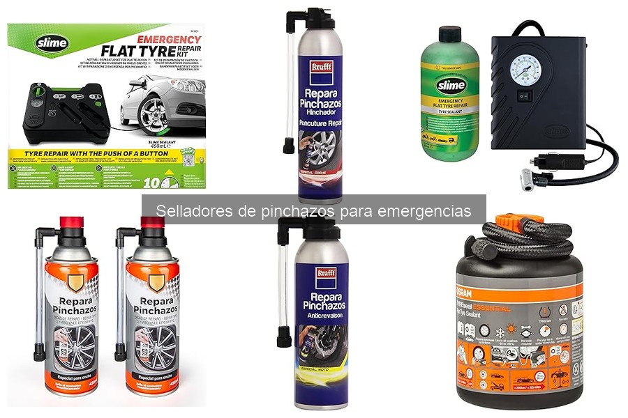 Comparativa: Selladores de Pinchazos Líquidos vs Aerosol