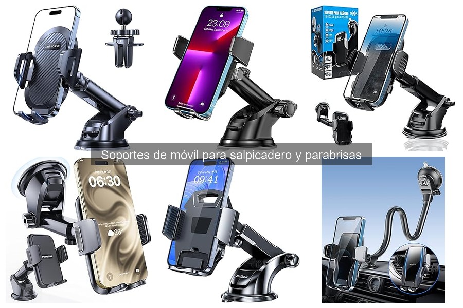 Comparativa: Soportes Móviles Magnéticos vs. de Ventosa