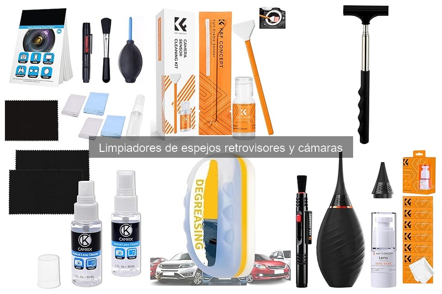 Comparativa: Spray vs Toallitas para Limpiar Espejos y Cámaras