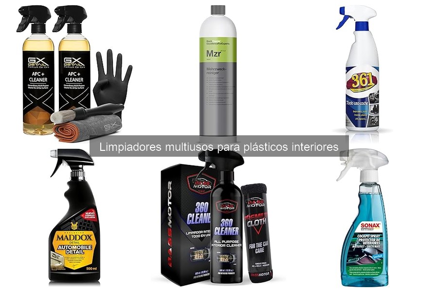 Consejos de expertos para limpiar plásticos interiores del coche