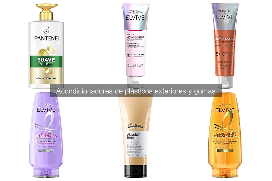 Consejos para almacenar adecuadamente acondicionadores de plásticos