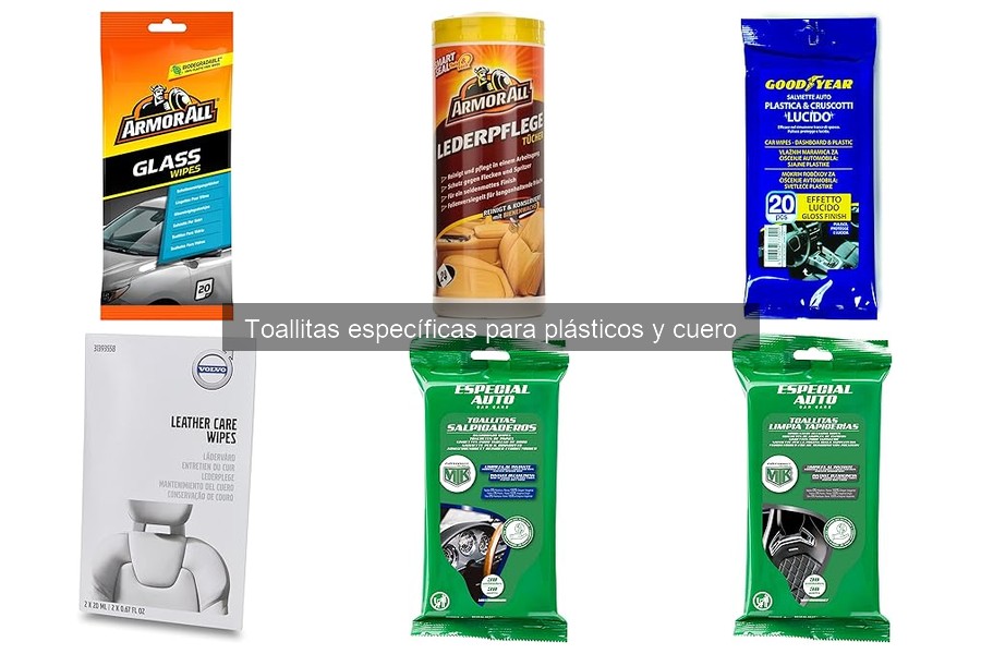 Consejos para Almacenar Toallitas de Plásticos y Cuero