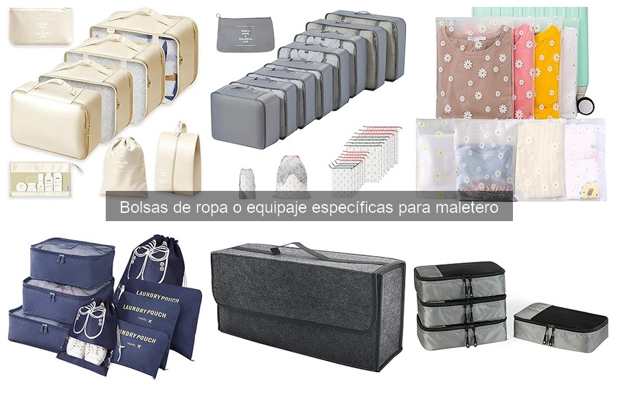 Consejos para Cuidar Bolsas de Ropa en el Maletero