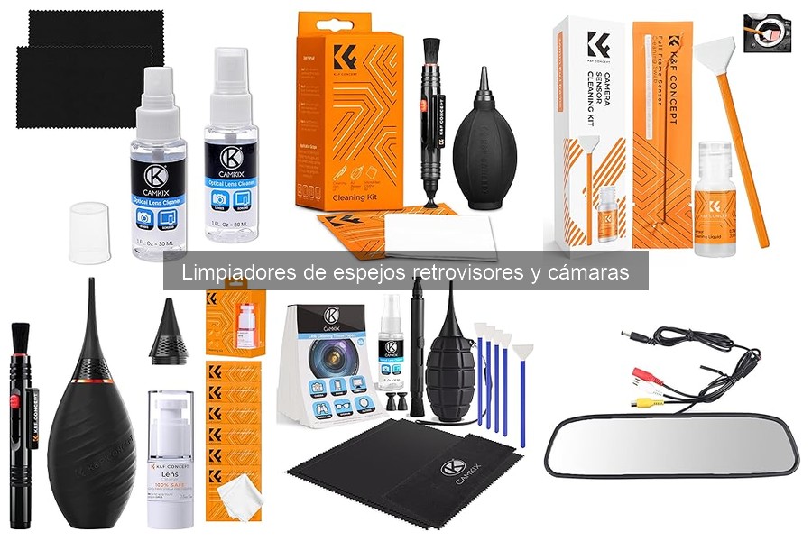 Consejos para elegir el limpiador de espejos y cámaras