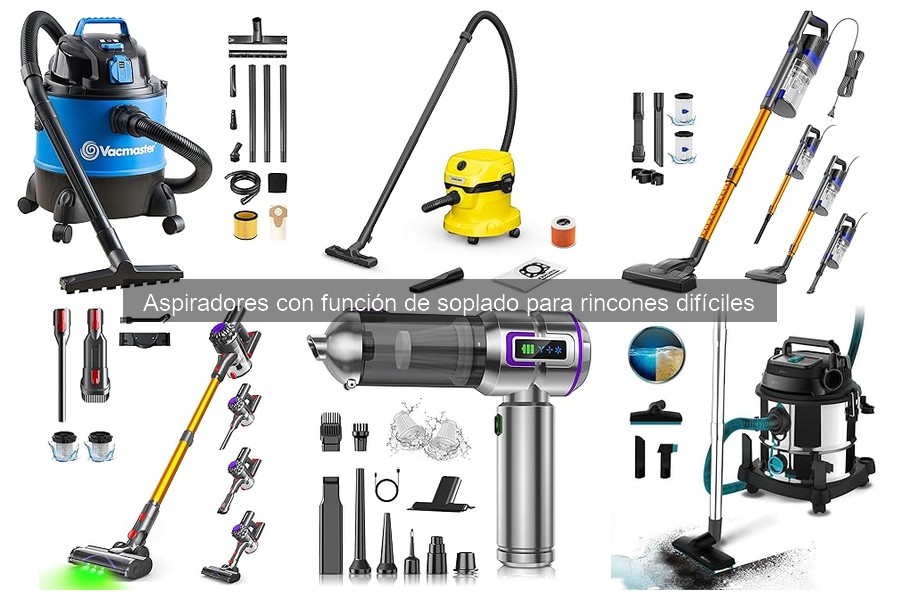 Consejos para elegir el mejor aspirador de coche con soplador