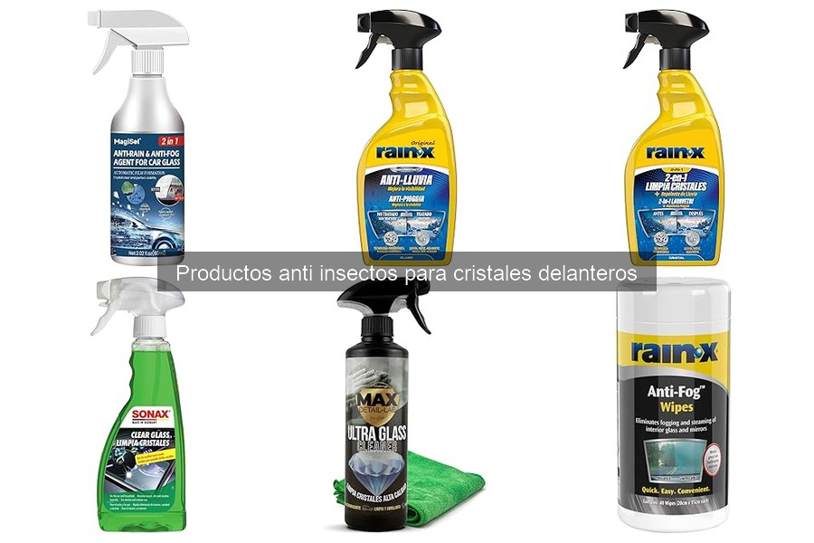 ** Consejos para Mantener Cristales del Coche Libres de Insectos