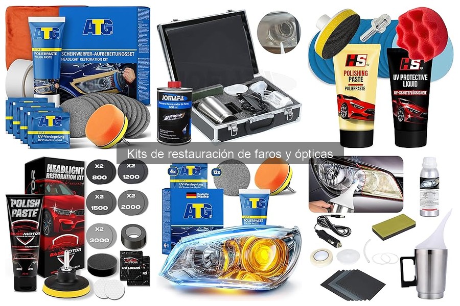 Consejos para Mantener Faros Tras Usar un Kit de Restauración