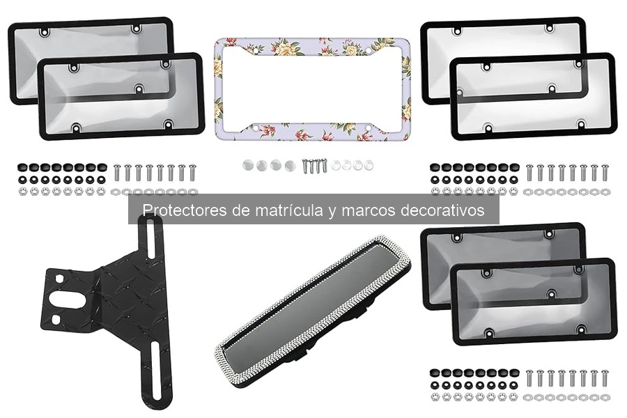 Consejos para Mantener Protectores de Matrícula en Perfecto Estado