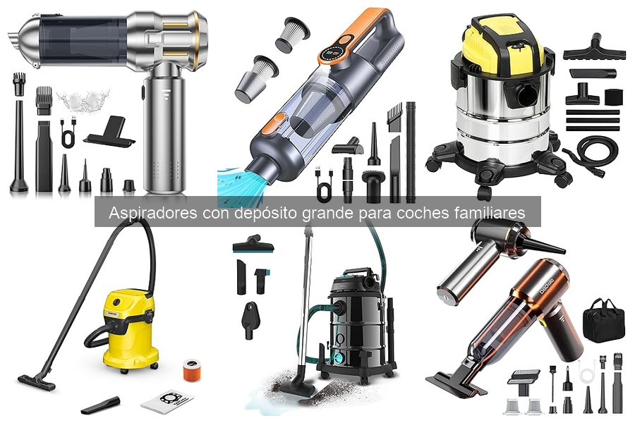 Consejos para Optimizar el Uso de un Aspirador Grande en tu Coche