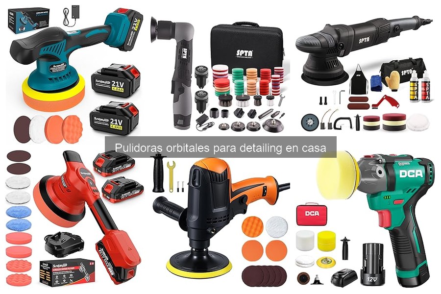 Consejos para Usar una Pulidora Orbital en Casa